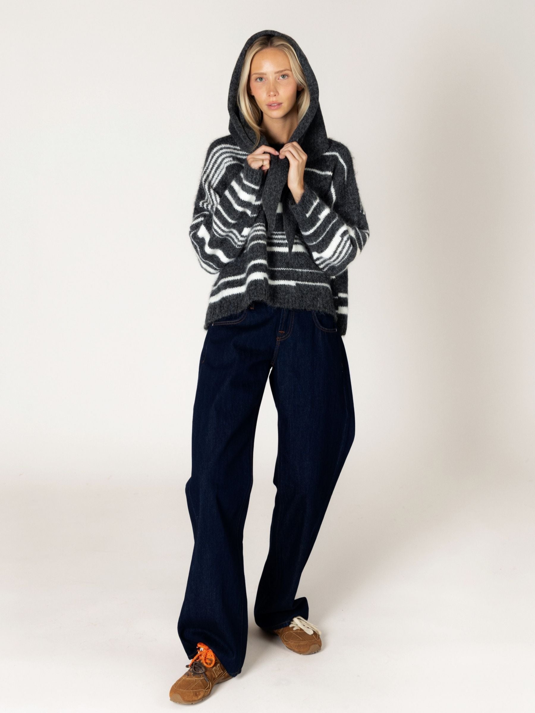 LYLA + LUXE - Azzurra Striped Sweater - 