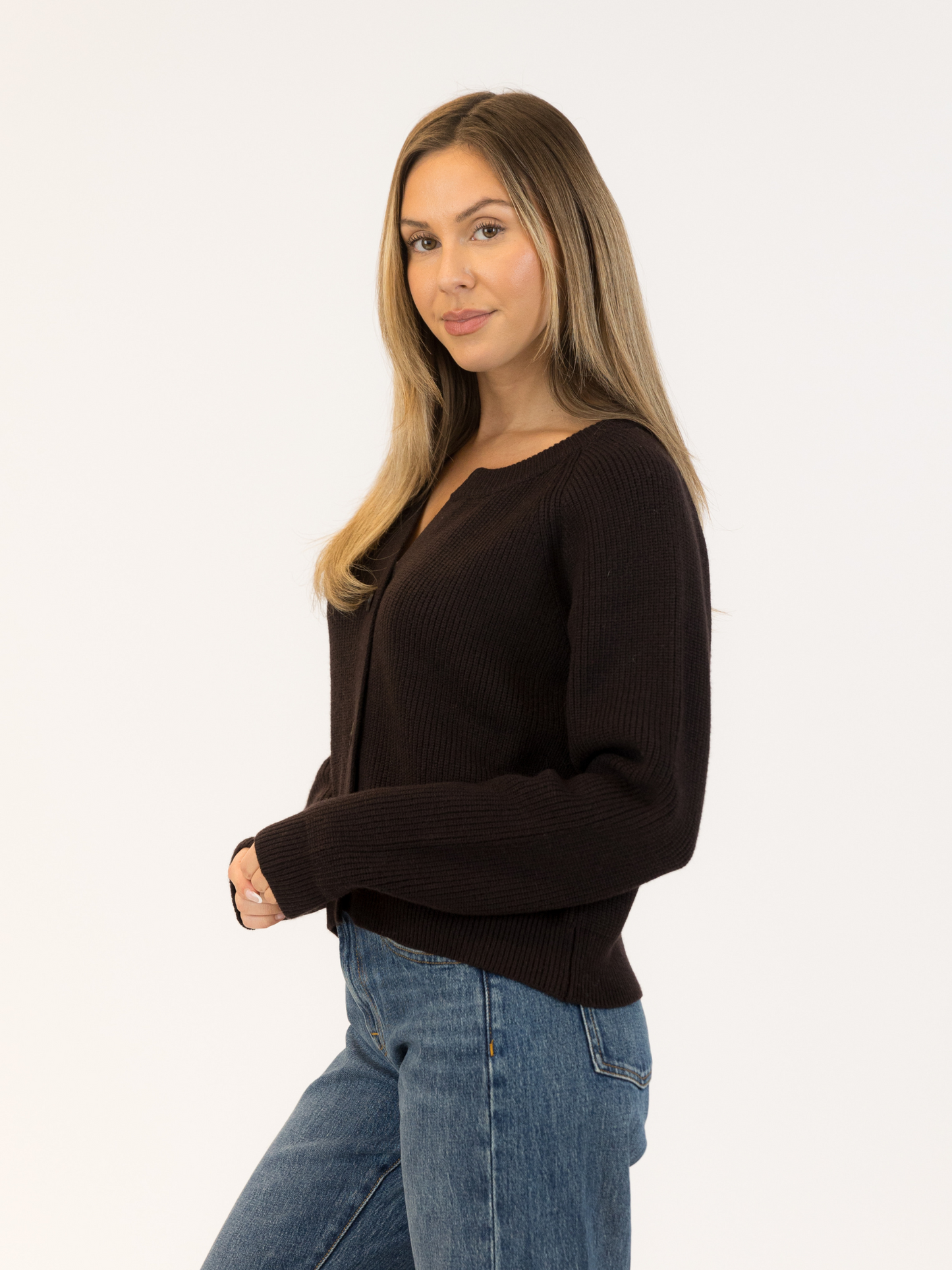 Belle Ribbed Cardigan