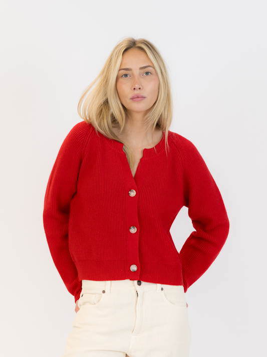Belle Ribbed Cardigan