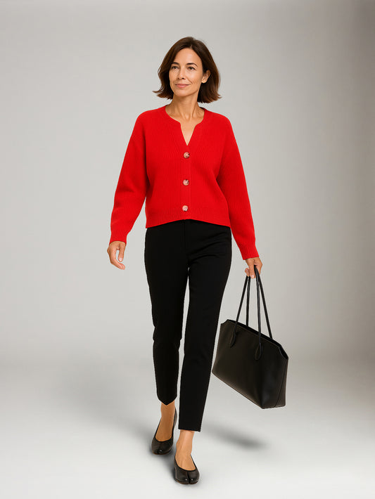 LYLA + LUXE - Belle Ribbed Cardigan - 