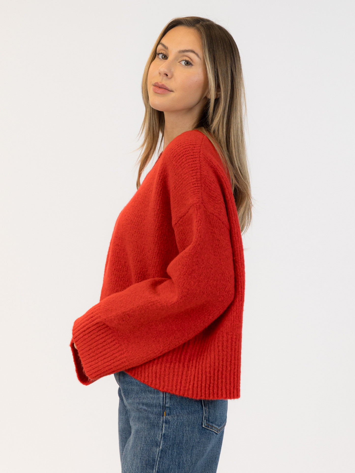 Etta Eco V-neck Sweater