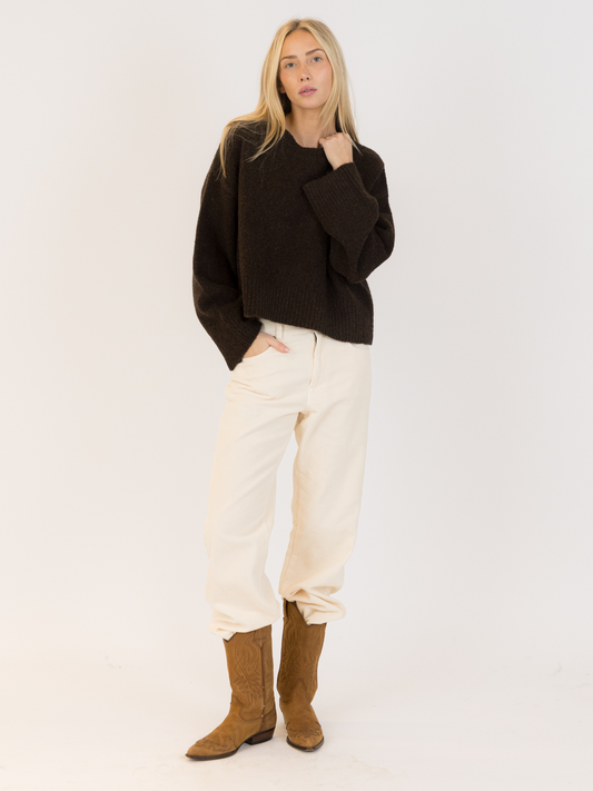 Eva Eco Crewneck Pullover Sweater