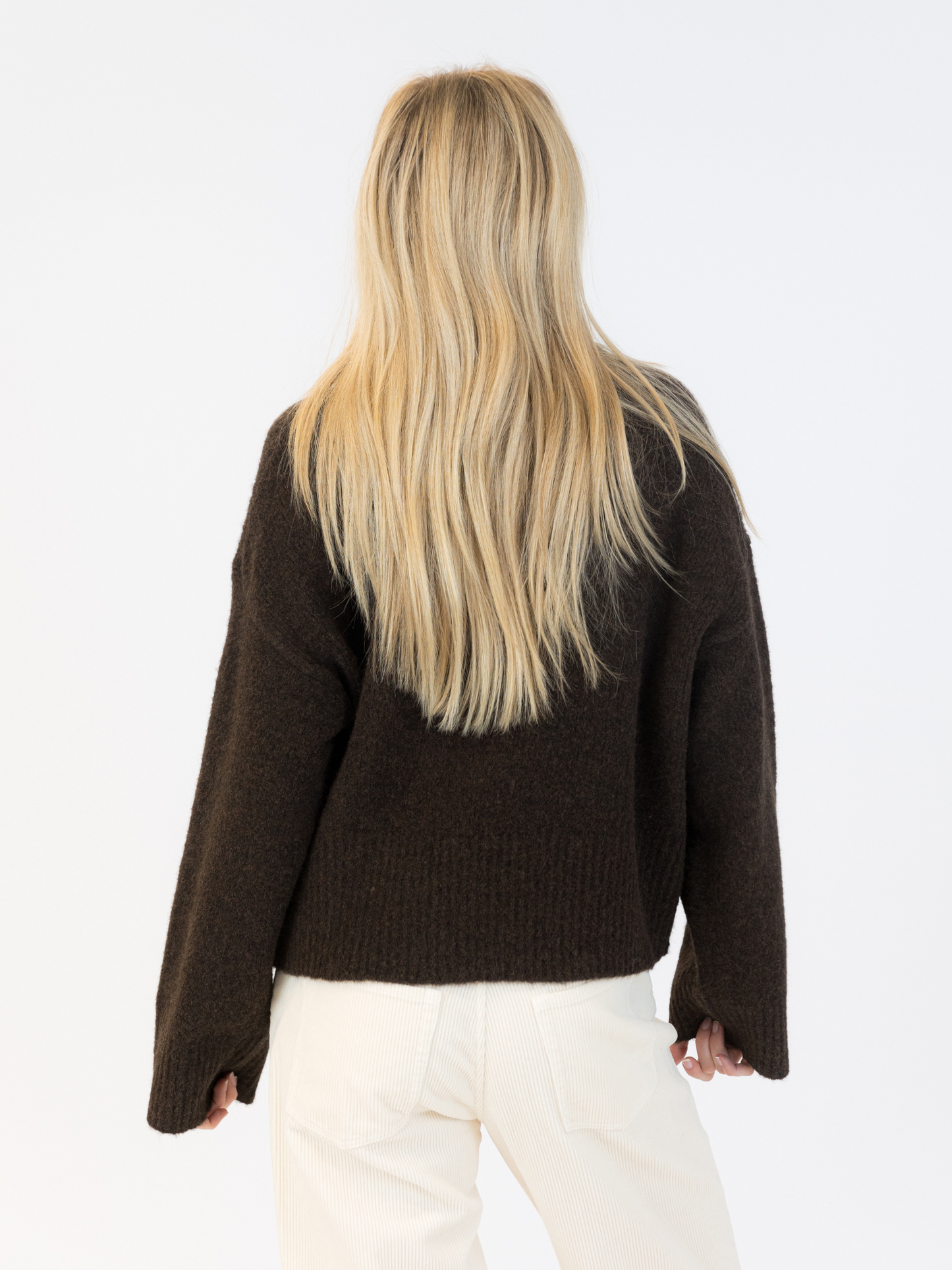 LYLA + LUXE - Eva Eco Crewneck Pullover Sweater - 