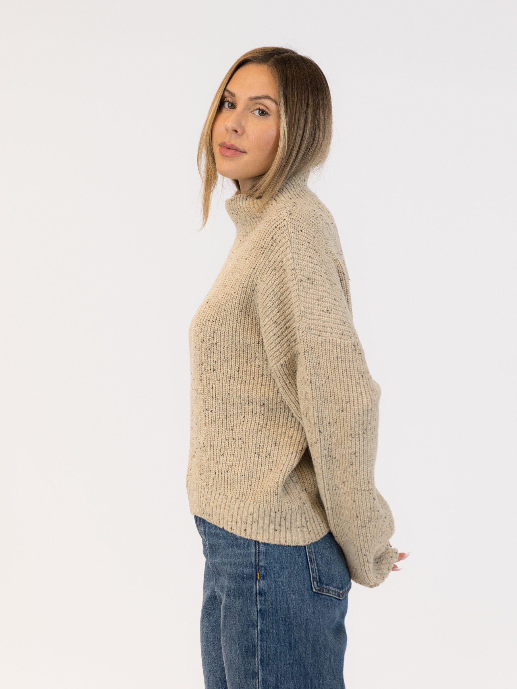 LYLA + LUXE - Evolet Fleck Sweater - 