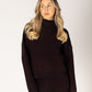 LYLA + LUXE - Evolet Mockneck Pullover Sweater - 