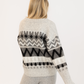 LYLA + LUXE - Landen Fair Isle Crewneck Pullover Sweater - 