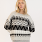 LYLA + LUXE - Landen Fair Isle Crewneck Pullover Sweater - 