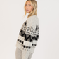 LYLA + LUXE - Landen Fair Isle Crewneck Pullover Sweater - 