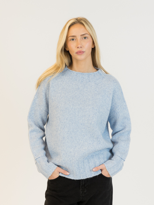 Tanya Crewneck Pullover Sweater