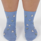 BAGGU-Miffy Crew Sock-Miffy White