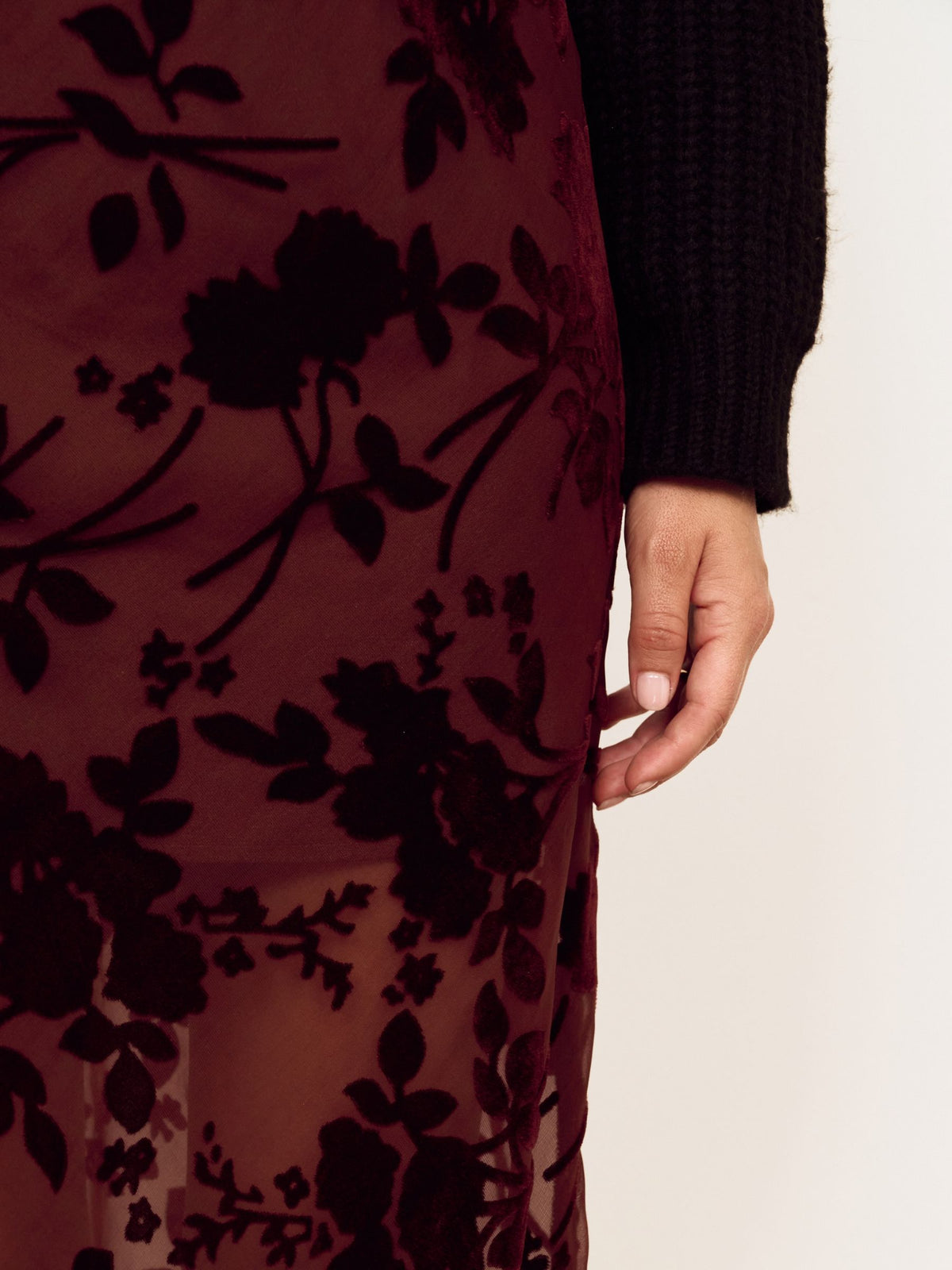 Anouk Velvet Skirt