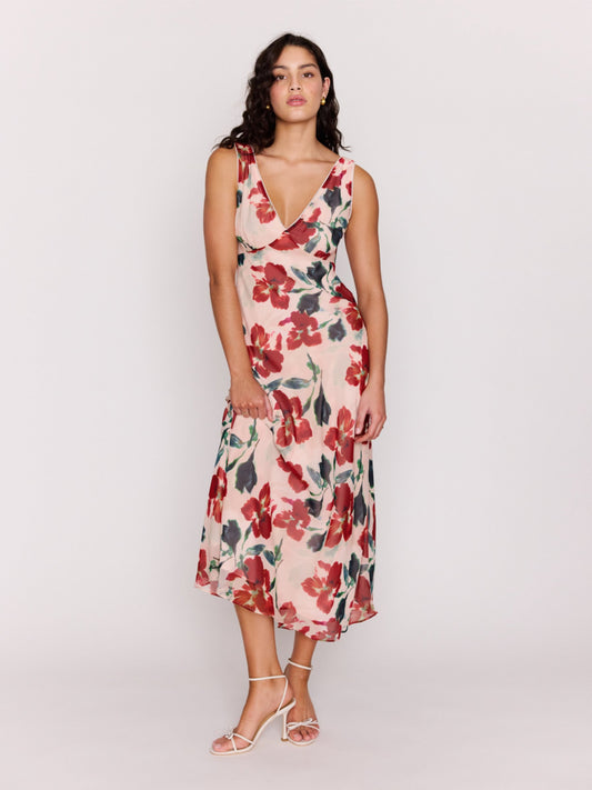 MINKPINK - Arabella Bias Midi Dress - 
