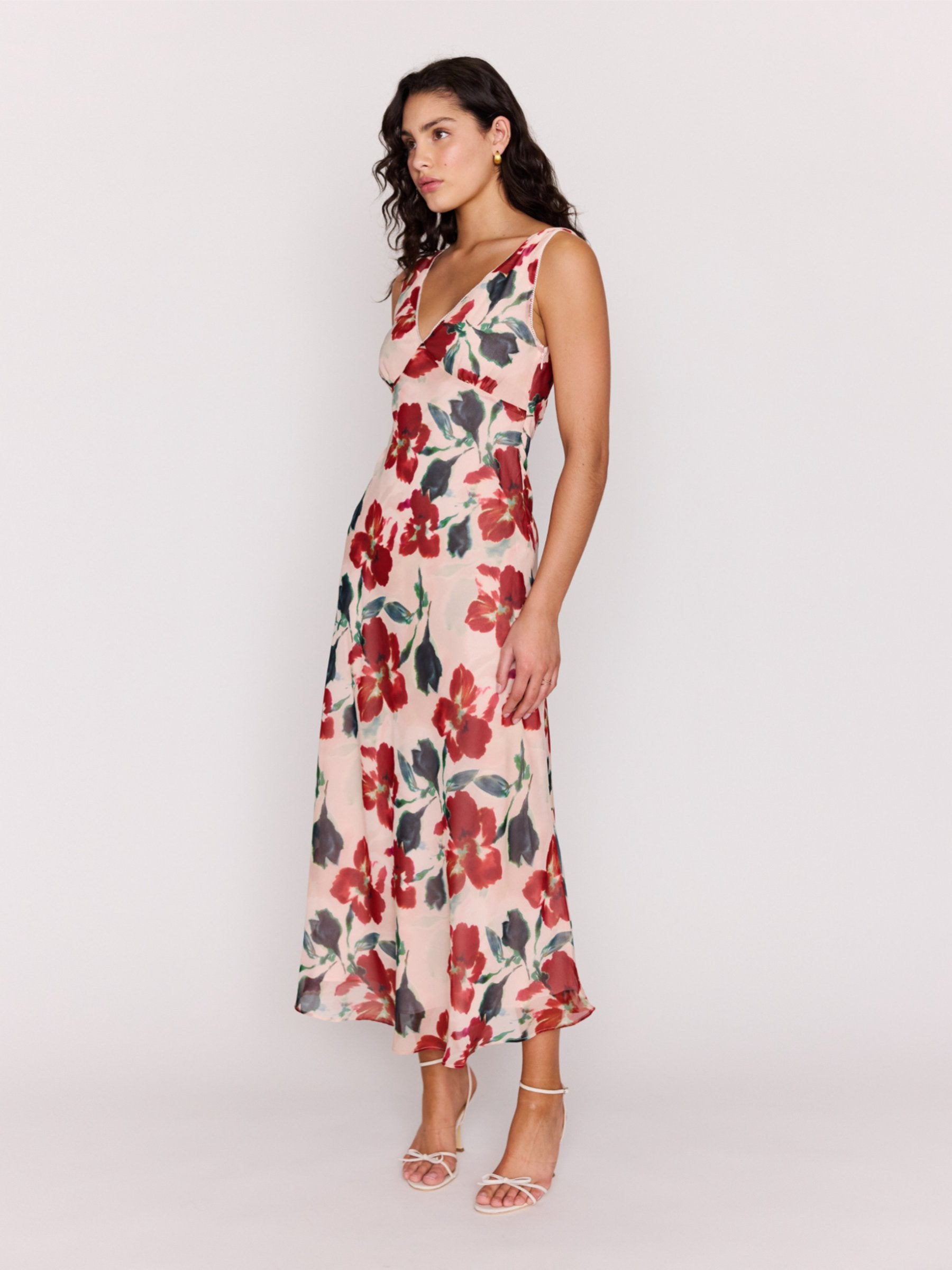 MINKPINK - Arabella Bias Midi Dress - 