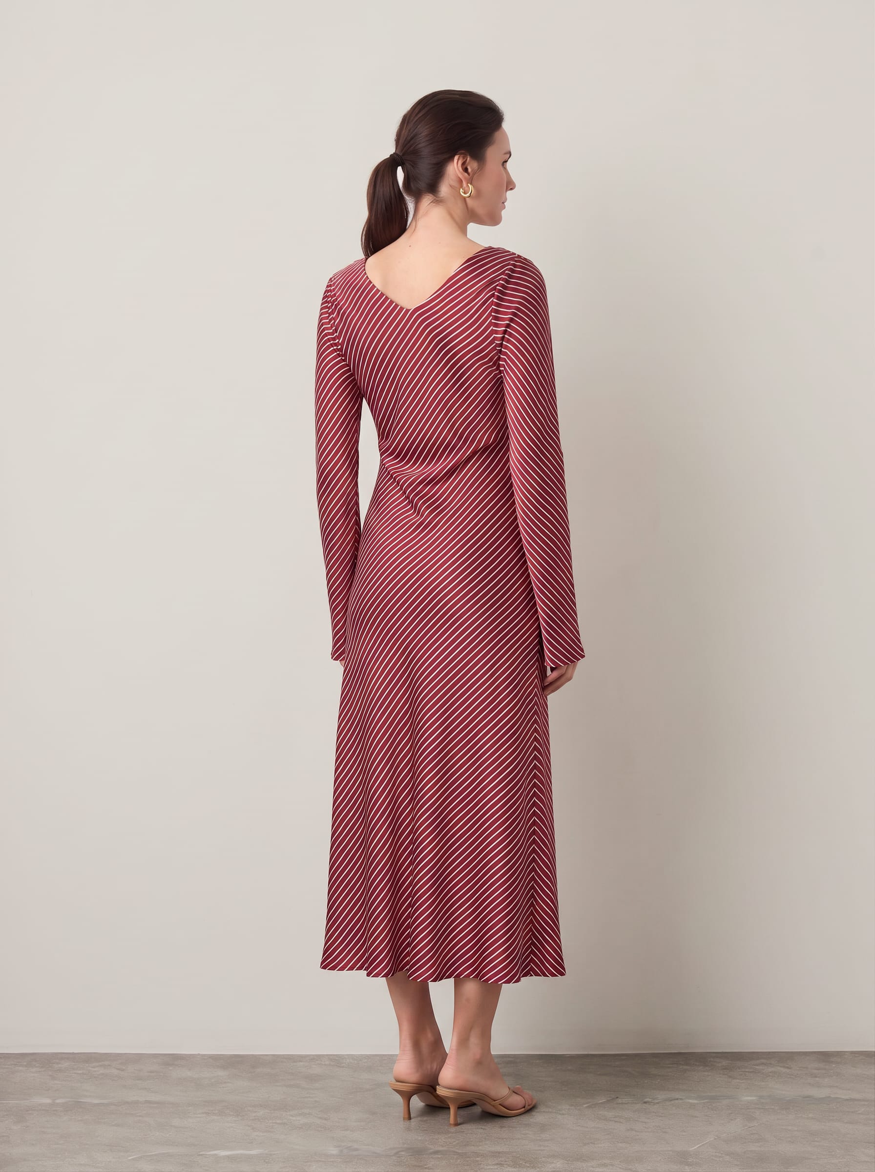 MINKPINK - Bleeker Bias Stripe Dress - 