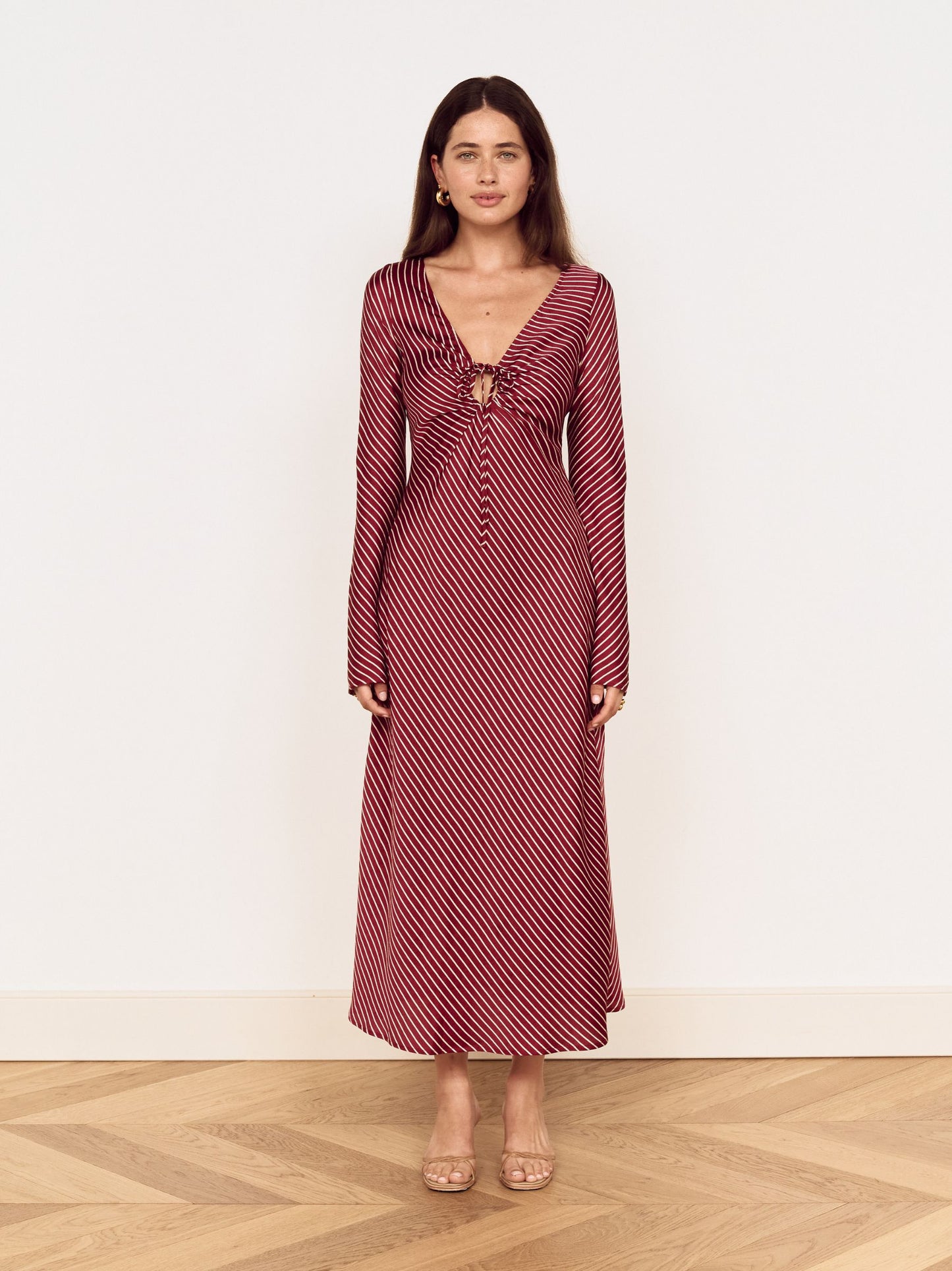 MINKPINK - Bleeker Bias Stripe Dress - 