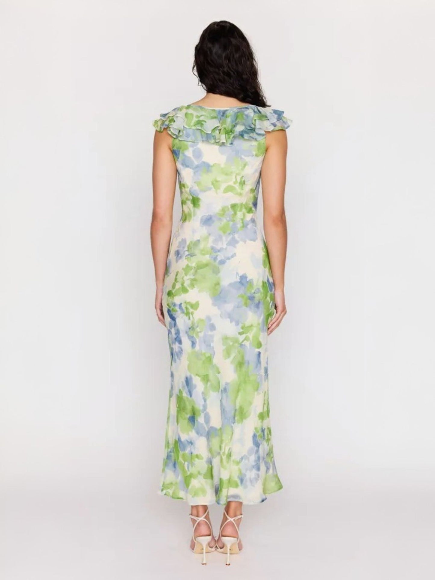 MINKPINK - Carrie Ruffled Midi Dress - 