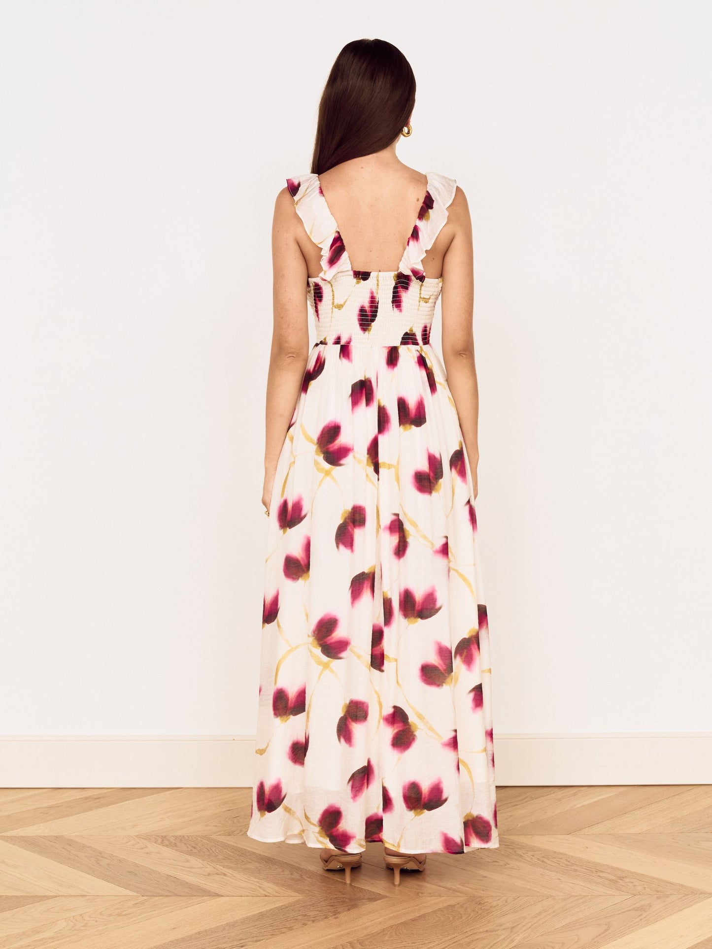 MINKPINK - Emery Ruffled Maxi Dress - 