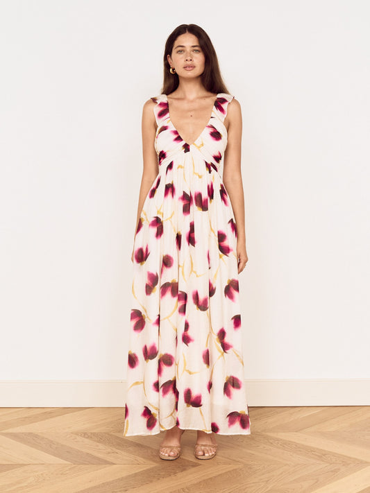 MINKPINK - Emery Ruffled Maxi Dress - 