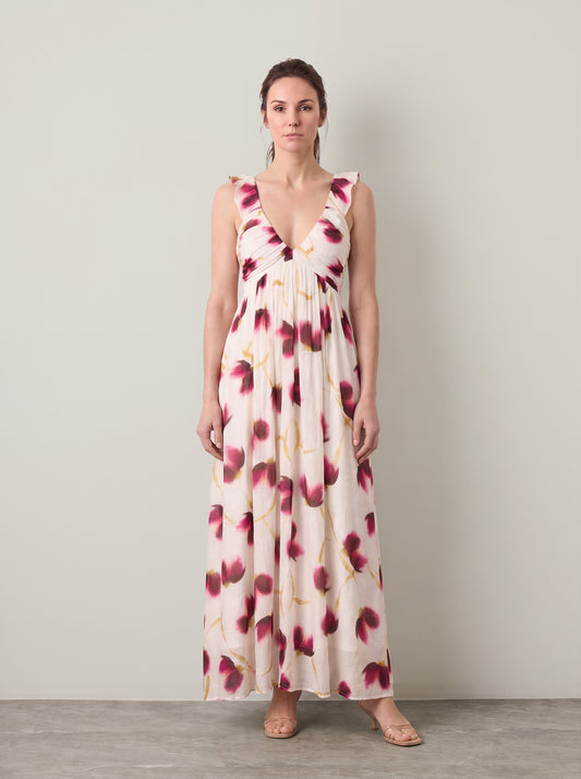 MINKPINK - Emery Ruffled Maxi Dress - 