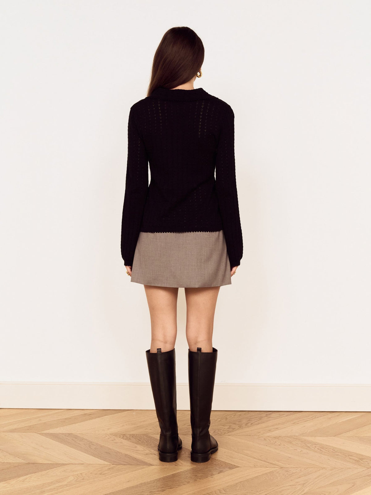 Hanna Pointelle Cardigan