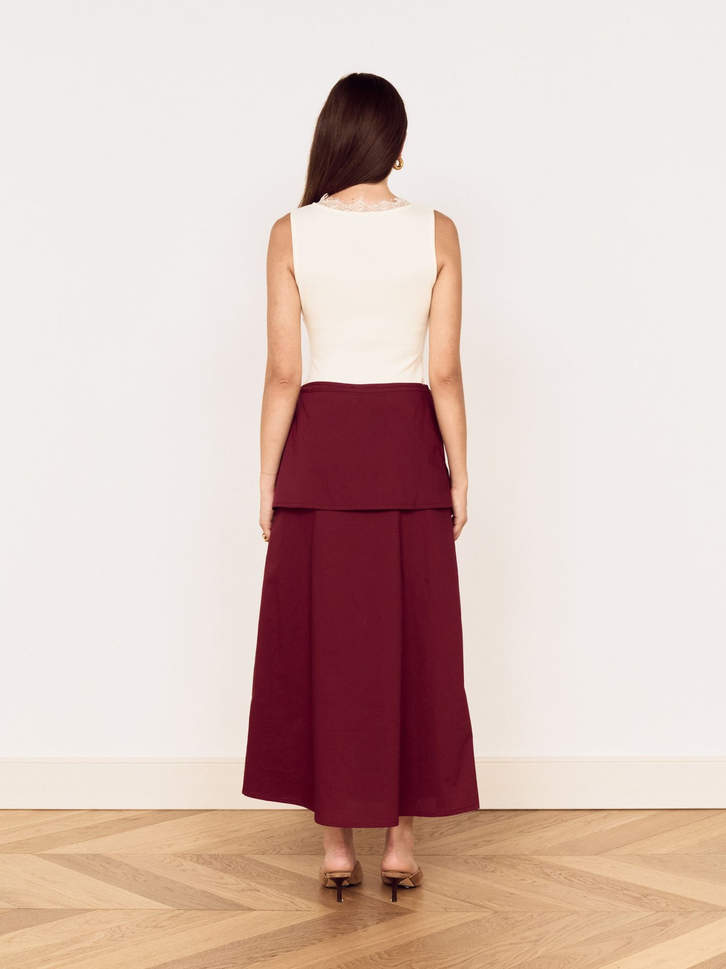 MINKPINK - Lola Overlay Midi Skirt - 