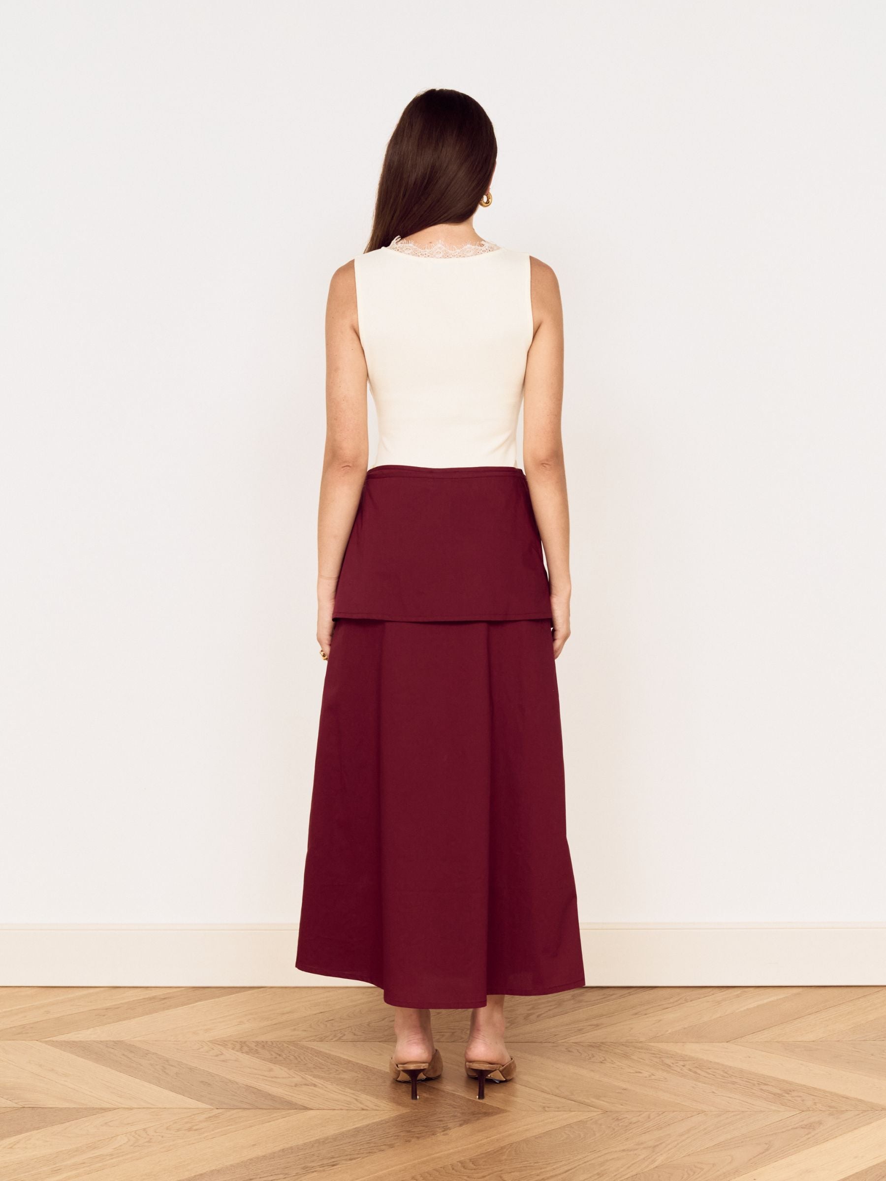 MINKPINK - Lola Overlay Midi Skirt - 