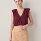 MINKPINK - Lola V-Neck Top - 