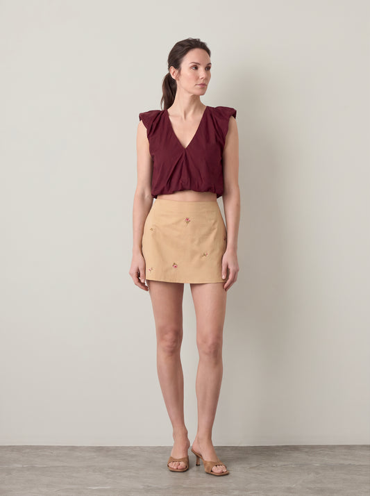 MINKPINK - Lola V-Neck Top - 