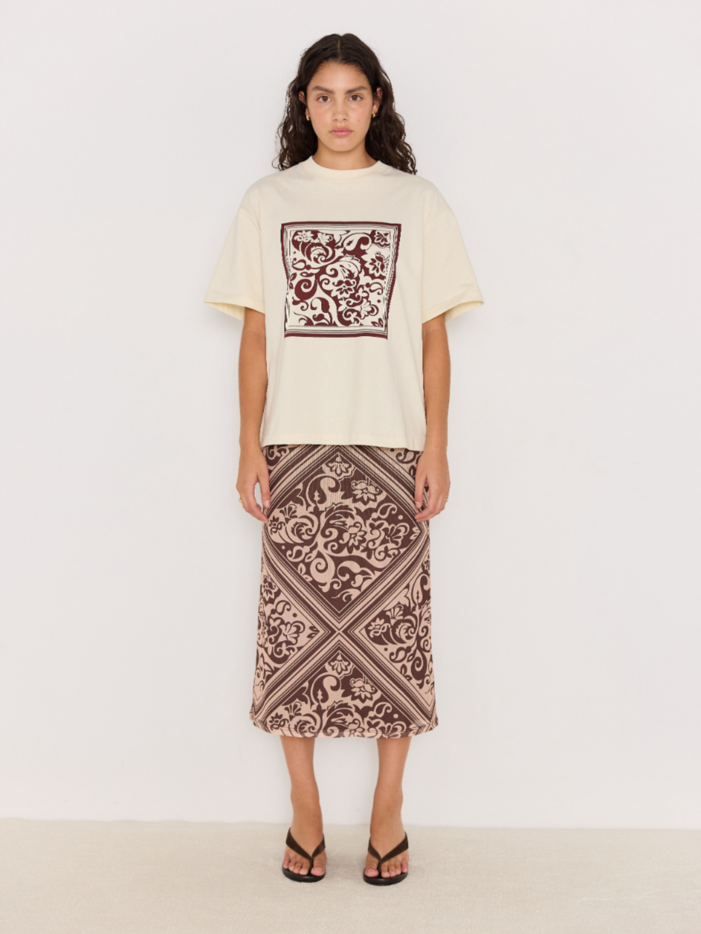 MINKPINK - Lumi Mesh Midi Skirt - 