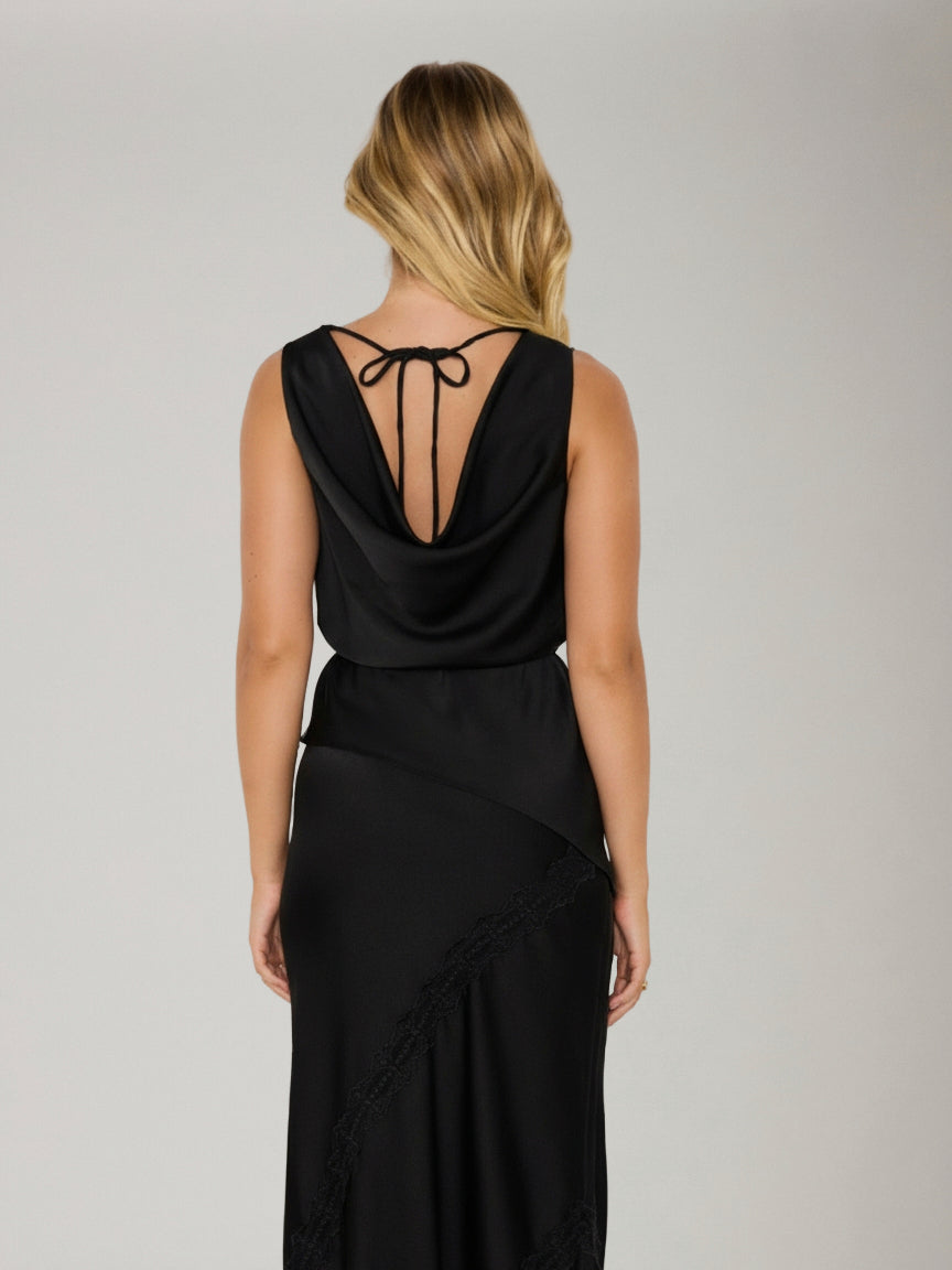 MINKPINK - Momento Cowl Neck Top - 