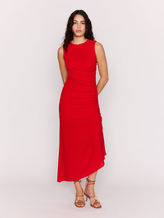 MINKPINK - Rosa Drawstring Midi Dress - 