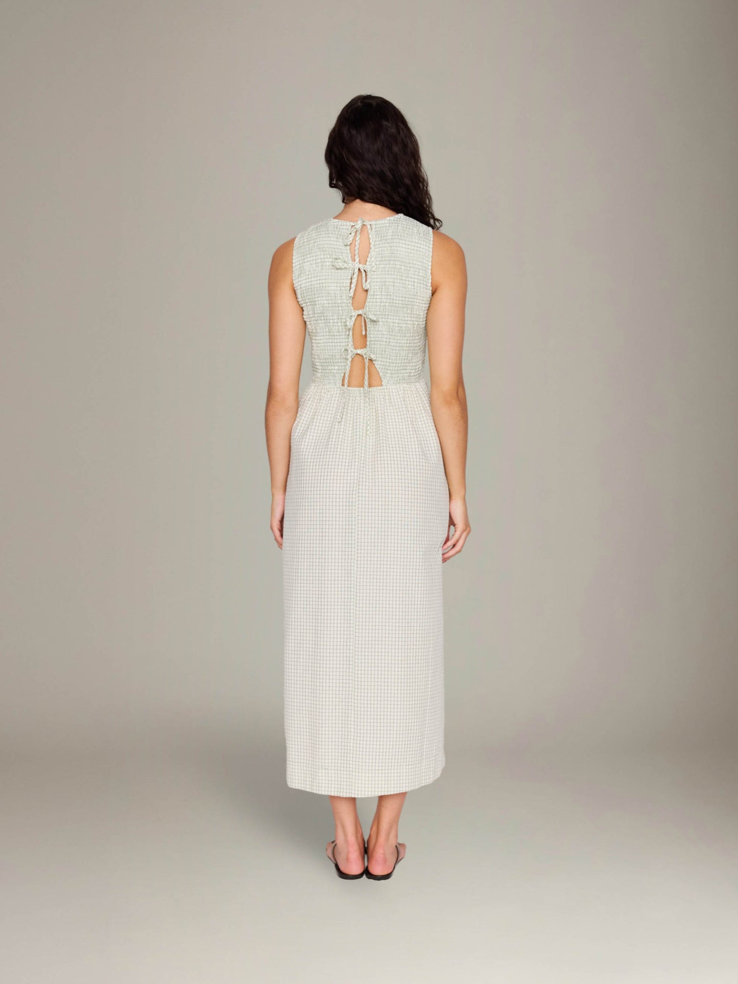 MINKPINK - Sabrina Tie Back Midi Dress - 