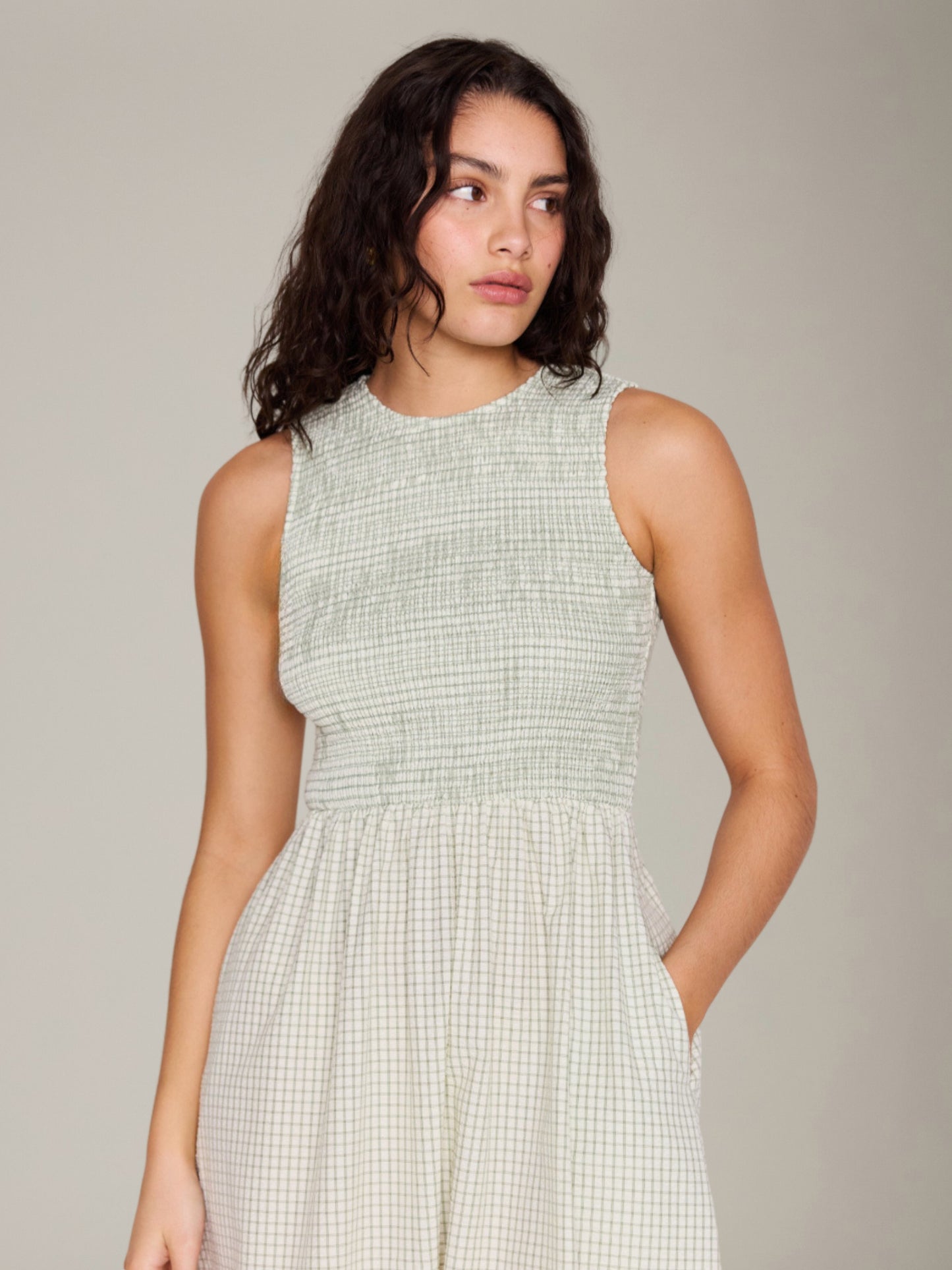 MINKPINK - Sabrina Tie Back Midi Dress - 
