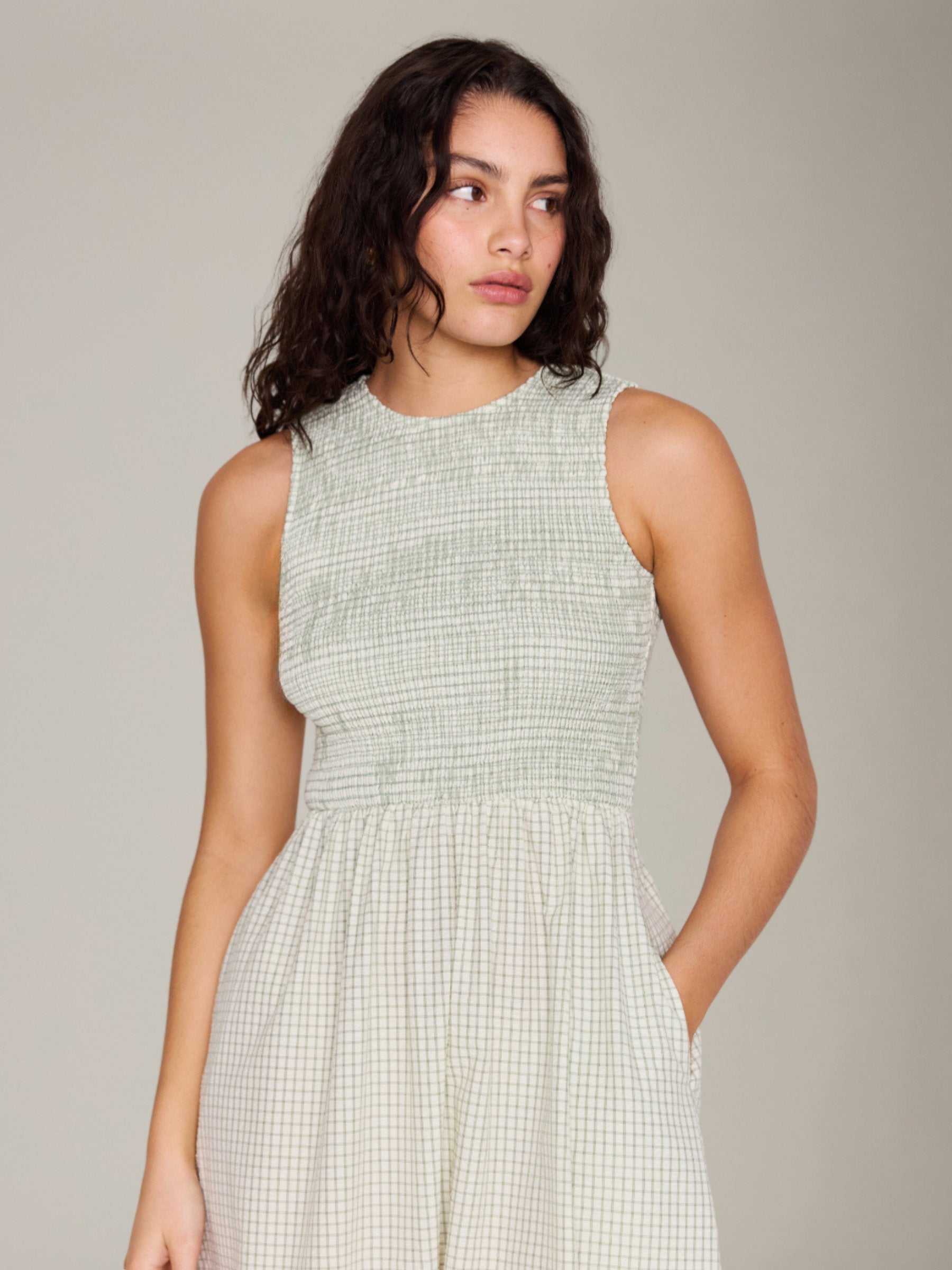 MINKPINK - Sabrina Tie Back Midi Dress - 
