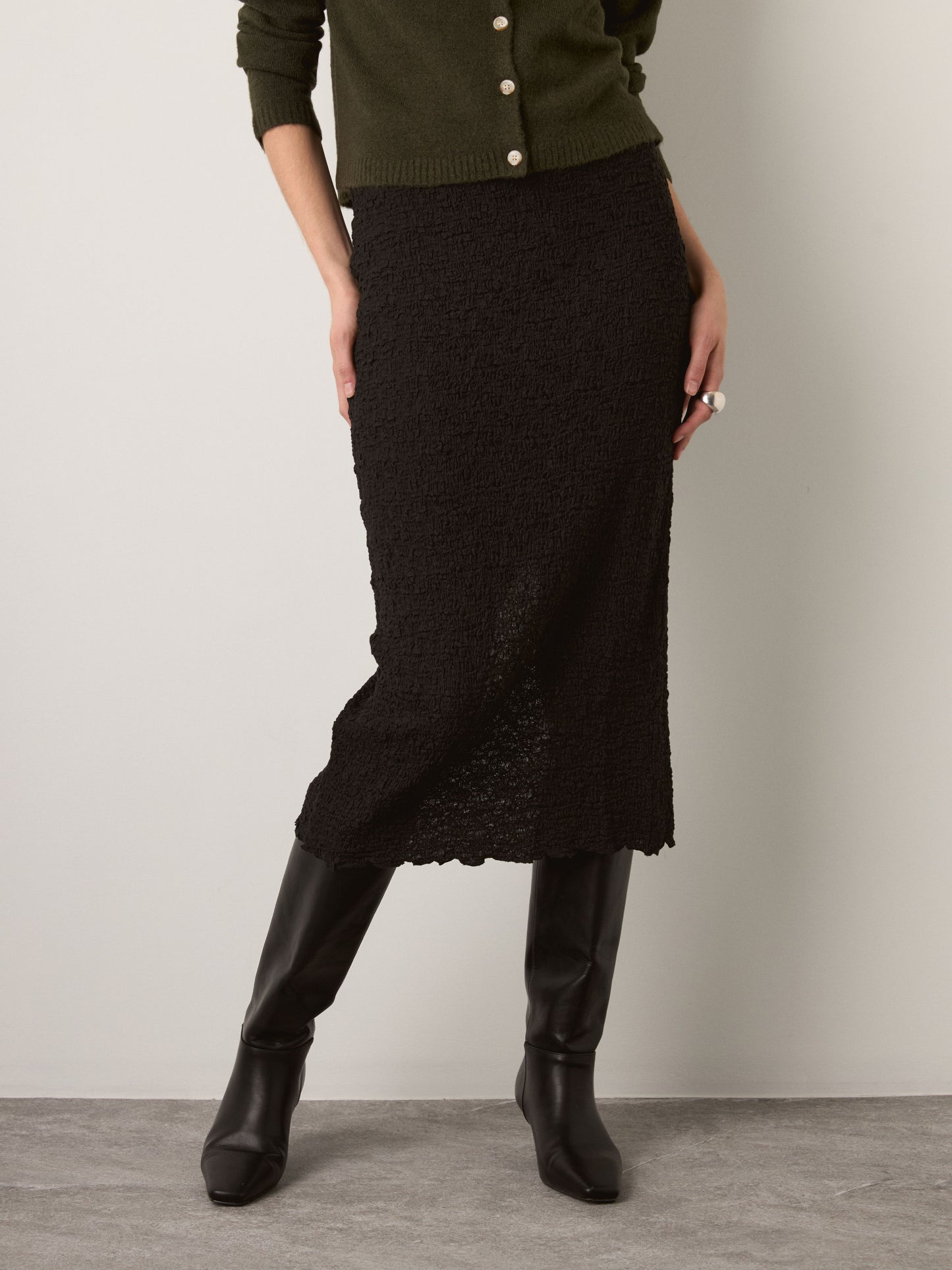 MONK & LOU - Dorian Pencil Skirt - 
