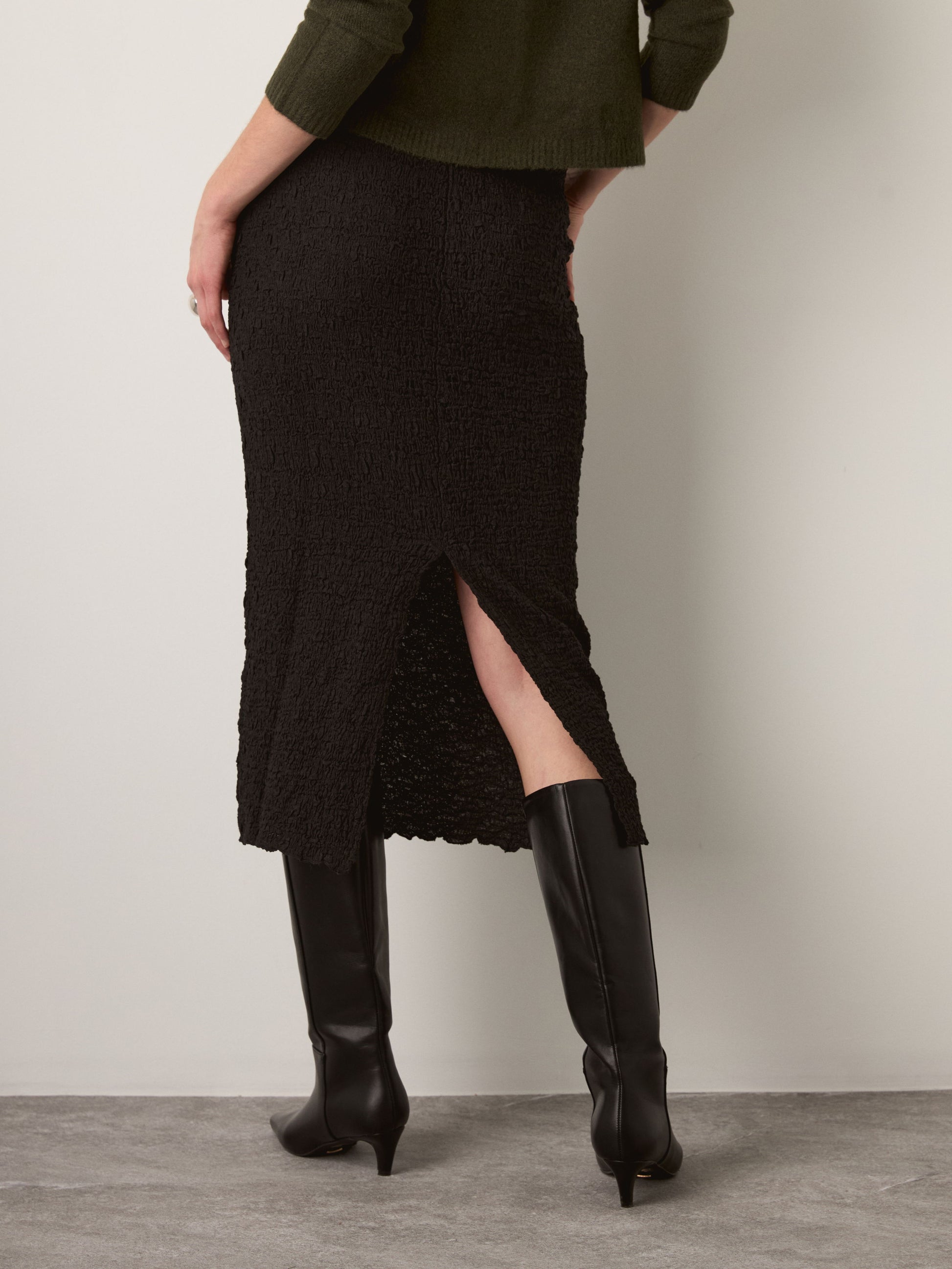 MONK & LOU - Dorian Pencil Skirt - 