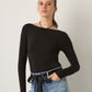Nessa Boatneck Long Sleeve T-Shirt