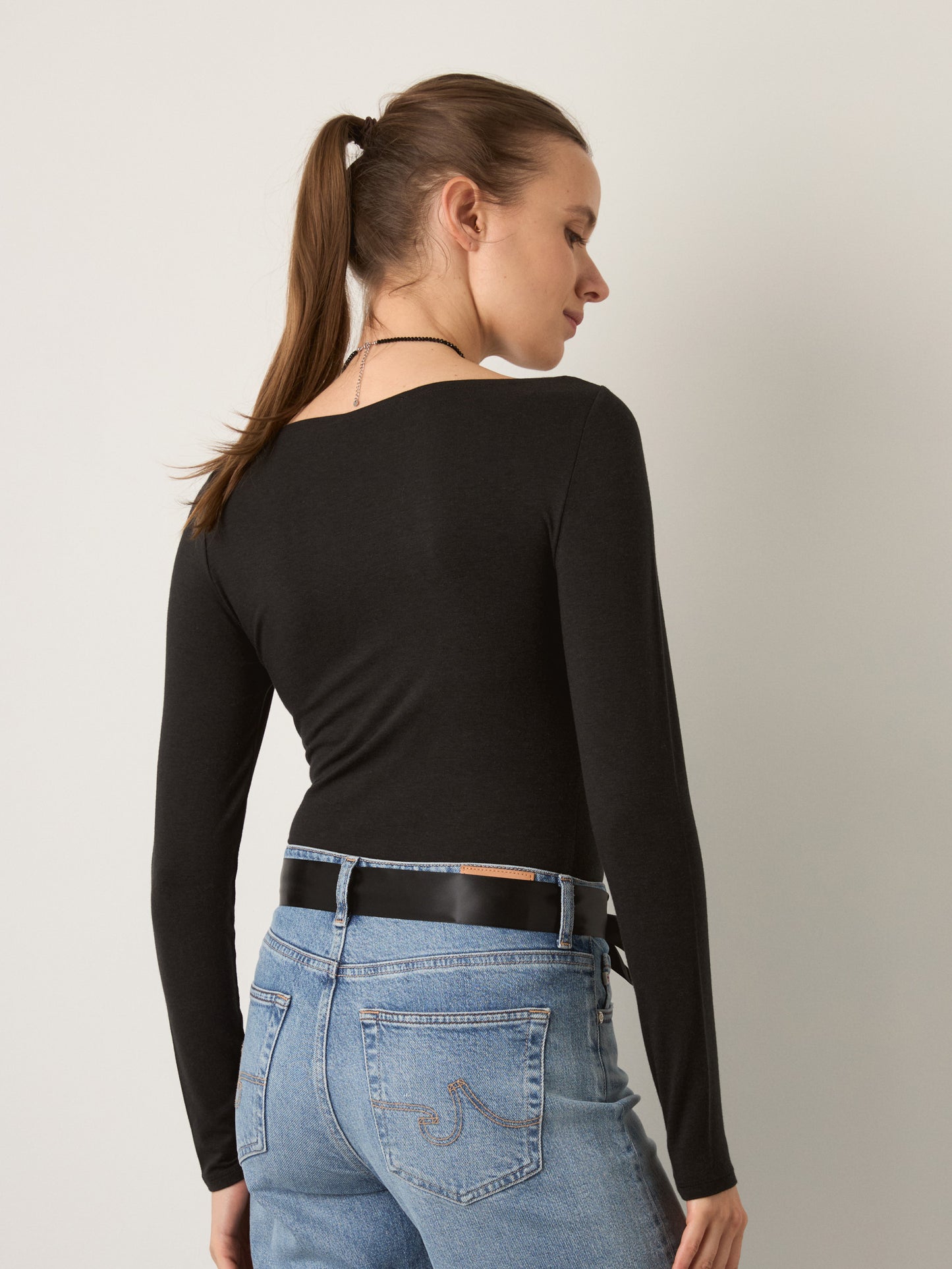 Nessa Boatneck Long Sleeve T-Shirt