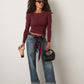 Nessa Boatneck Long Sleeve T-Shirt