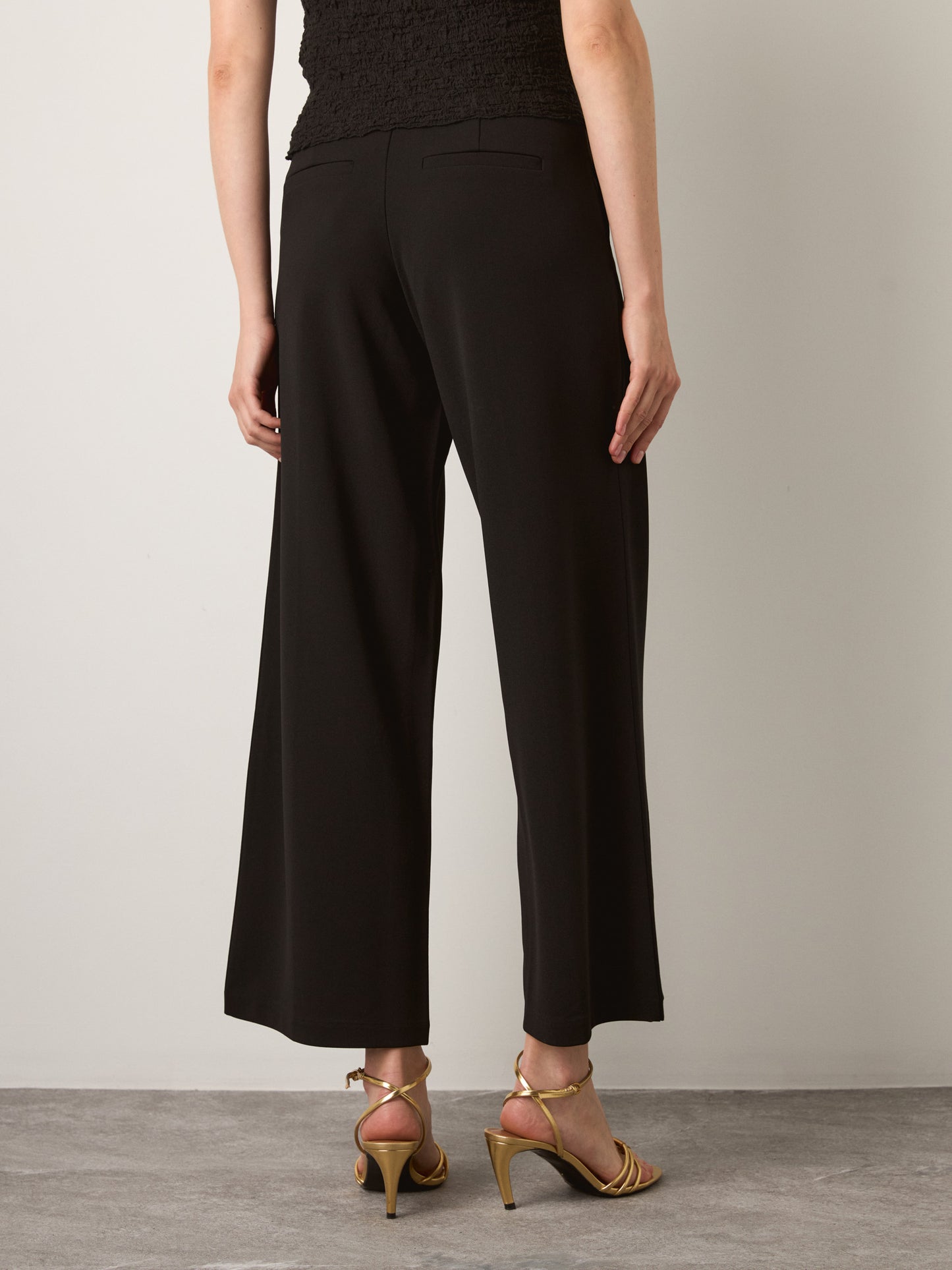 Amy Pintuck Straight Leg Pants