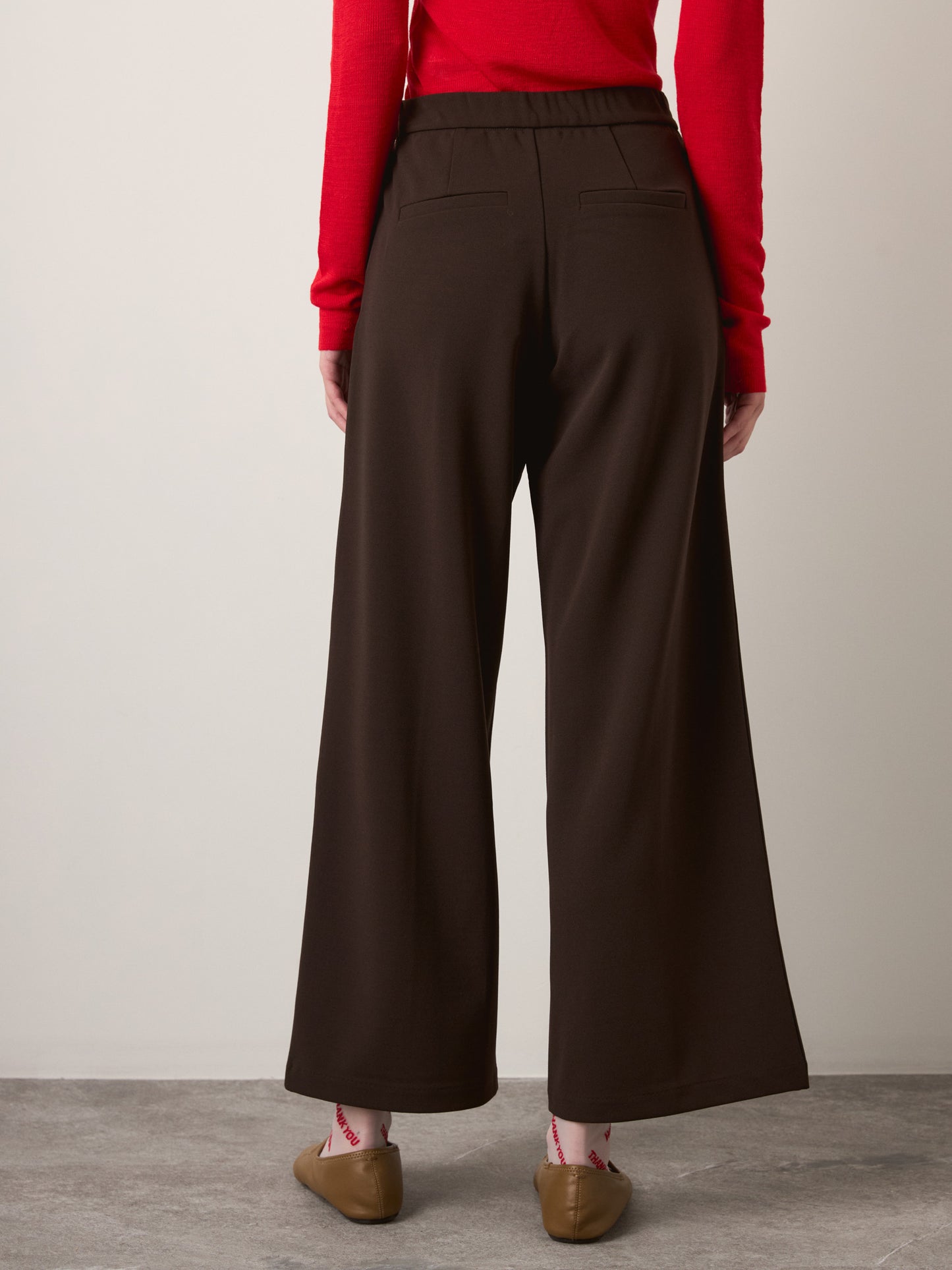 Amy Pintuck Straight Leg Pants