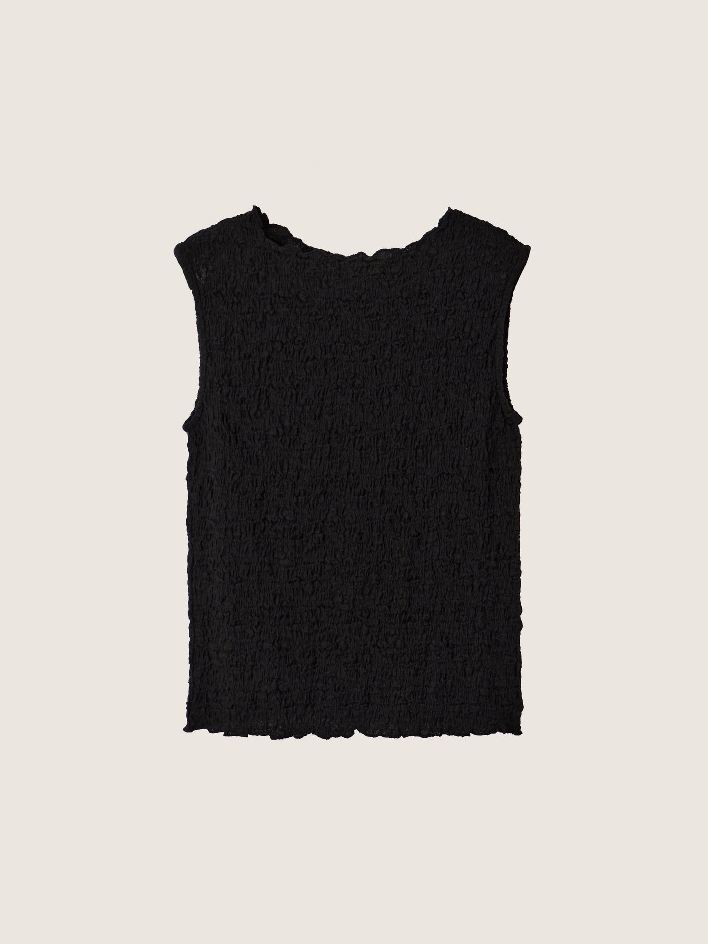 MONK & LOU - Textured Cotton Teya Top - 