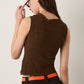 MONK & LOU - Textured Cotton Teya Top - 
