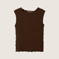 MONK & LOU - Textured Cotton Teya Top - 