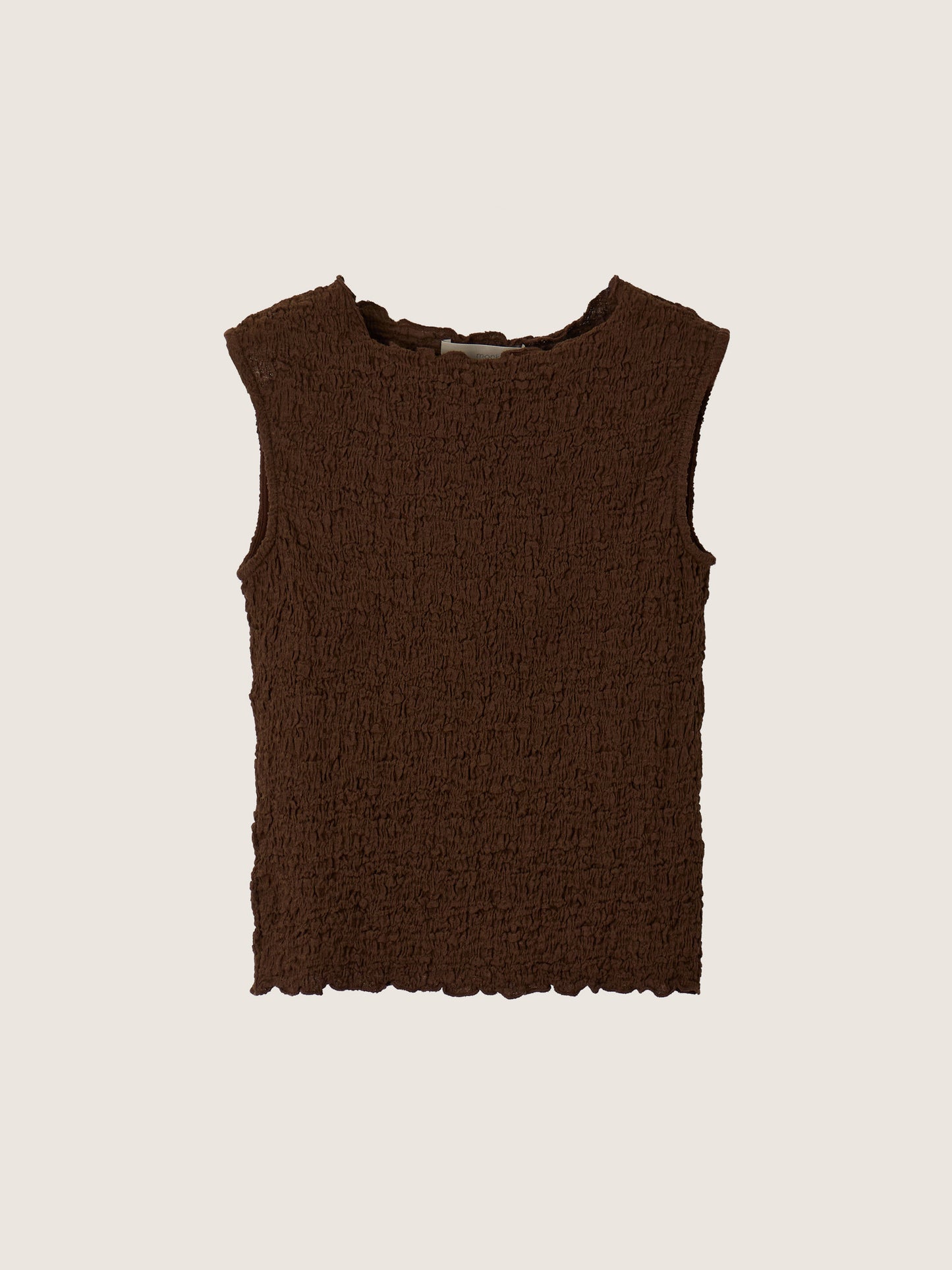 MONK & LOU - Textured Cotton Teya Top - 