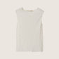 MONK & LOU - Textured Cotton Teya Top - Latte