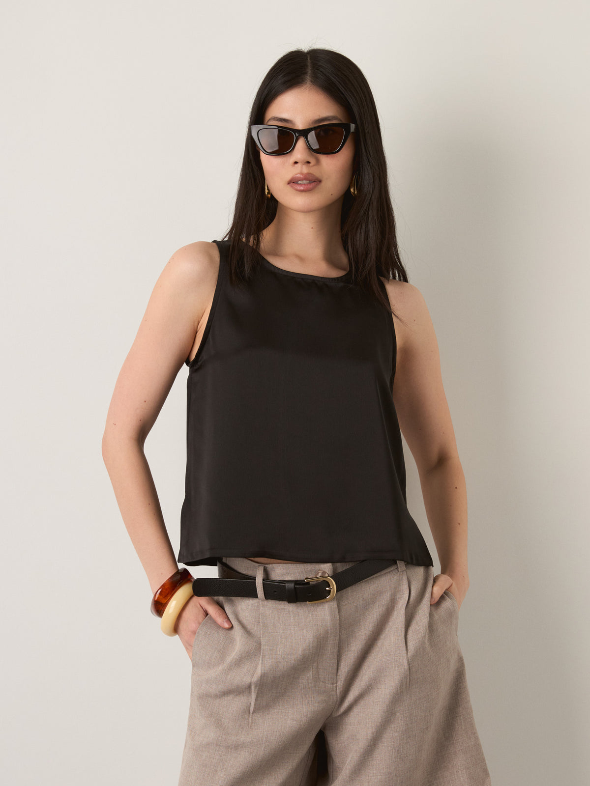MONK & LOU - Alba Shell Top - 