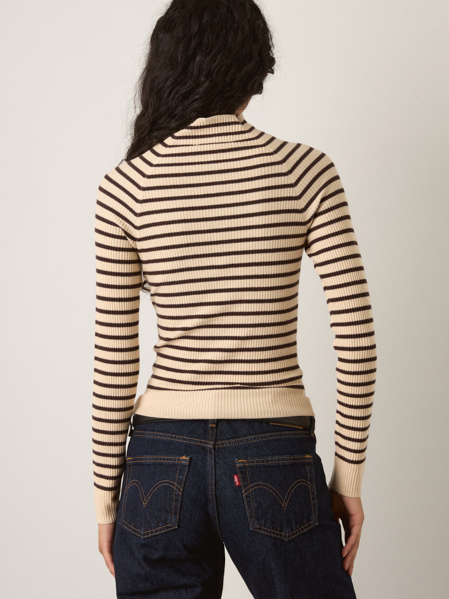 MONK & LOU - Anna Funnel Neck Longsleeve Sweater - 