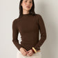 MONK & LOU - Artie Mockneck Pullover Sweater - 