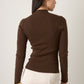 MONK & LOU - Artie Mockneck Pullover Sweater - 
